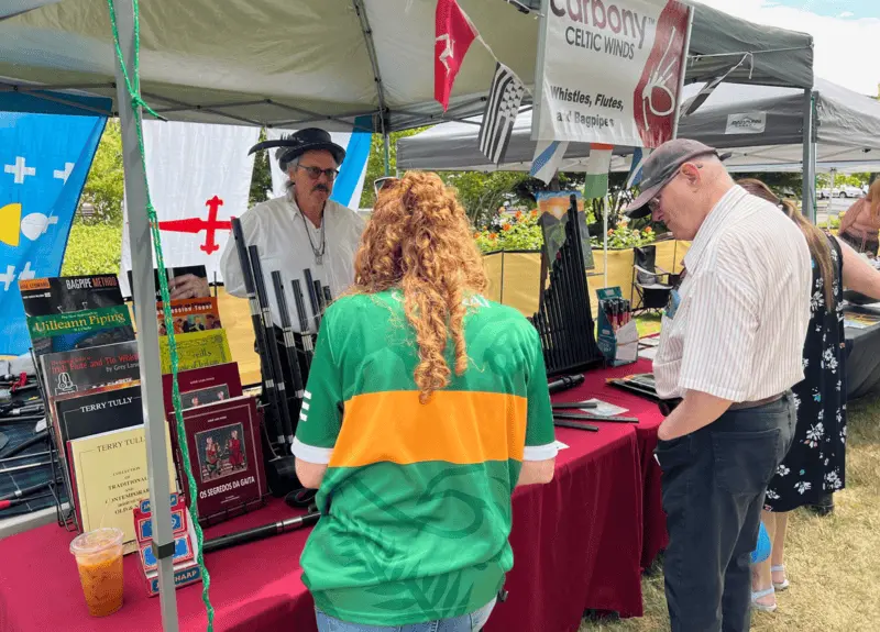 instrument vendor booth